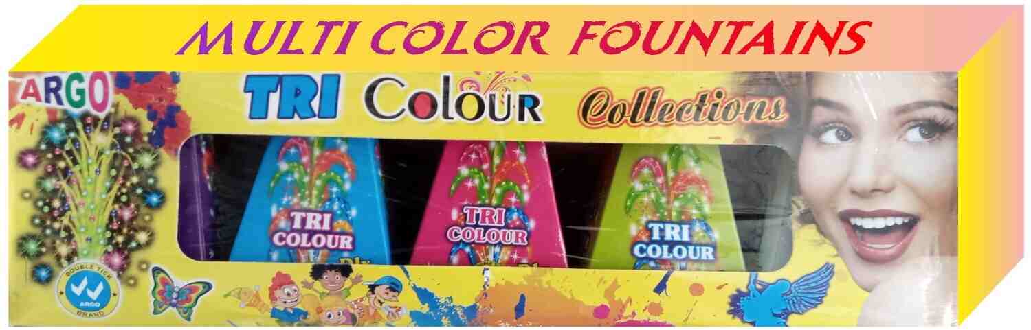 Mega Tricolor Fountain (5 Pcs)