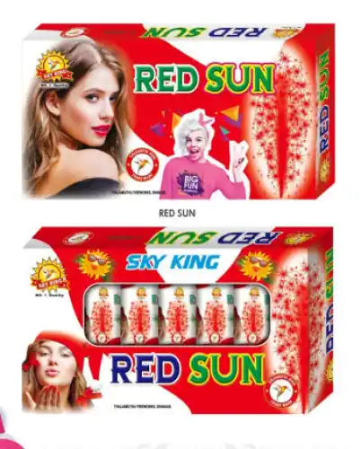 Red Sun fountain (5 Pcs)