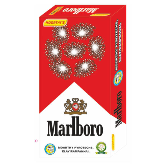 4" Marlboro Sky shot (2 Pcs)